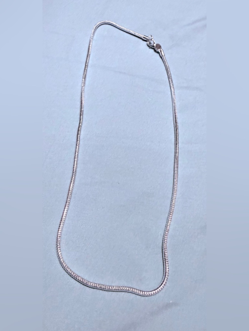 925 Sterling Silver Snake Chain 3mm 50vm New